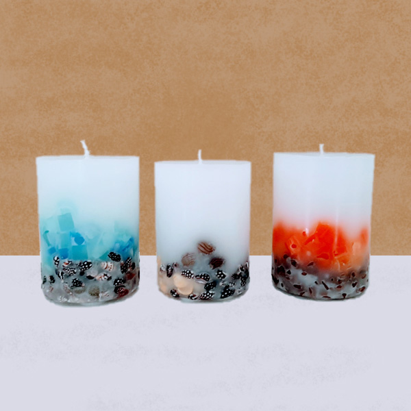 Eingegossene Muscheln