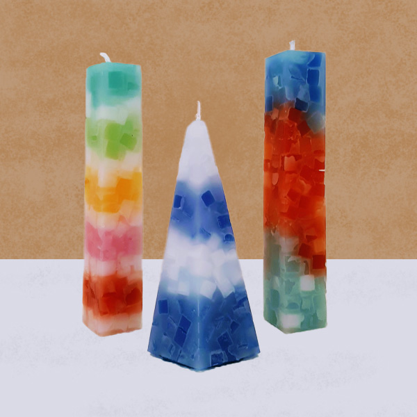 Eingegossene Würfeli